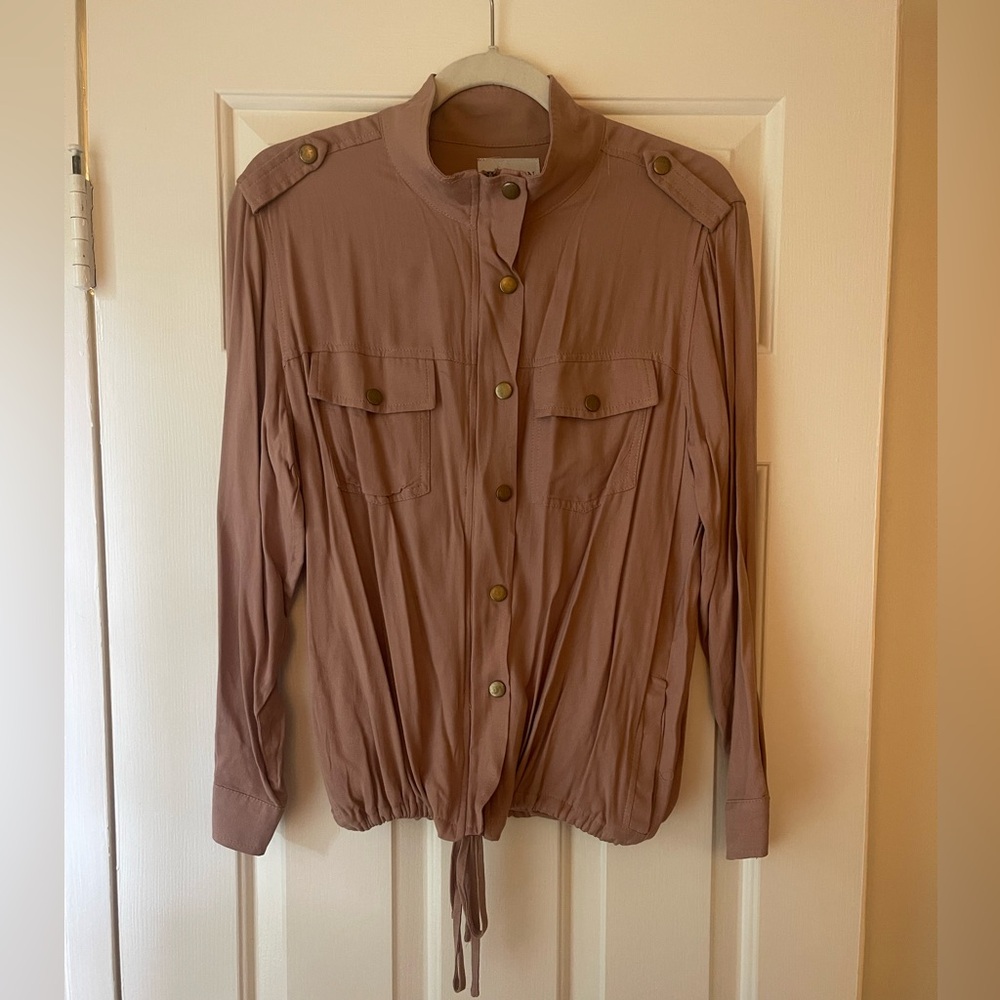 Hayden Los Angeles Tan Utility Jacket Small
